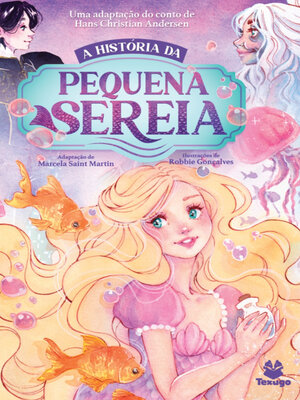 cover image of A história da pequena sereia